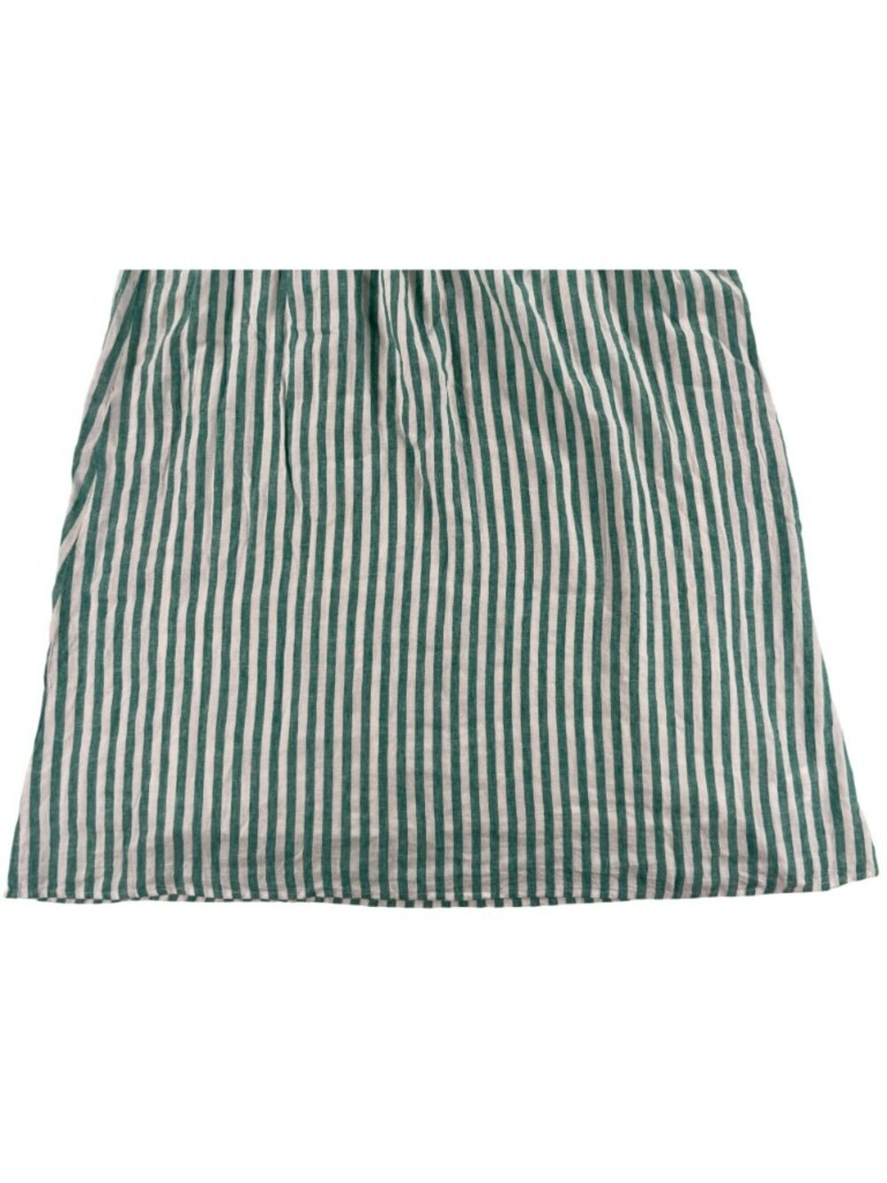 Z Supply Bayside Striped Linen Maxi Dress Adjustable Straps Green/White Sz S NEW - Picture 7 of 10